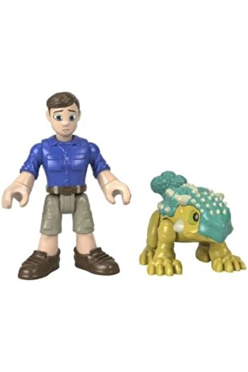 Imaginext Jurassic World Camp Cretaceous: Bumpy & Ben Figure Set