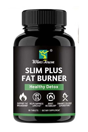 Wins Town Slim Plus Fat Burner Healthy Detox Burning Fat Slimming Tablets