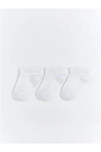 LC Waikiki Lcw Eco Basic Girl's Booties Socks 3-Piece (W5)