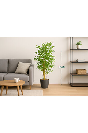 Generica Bamboo tree plastic pot 125 cm