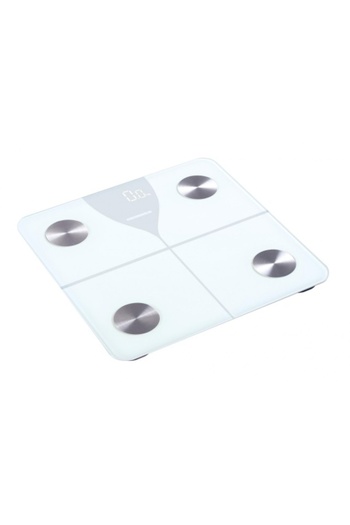 Heinner Cantar de baie inteligent HBS-BTH 180 WH, platforma sticla, bluetooth, 180 kg