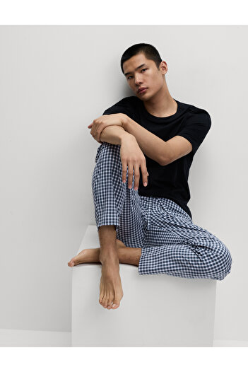 Marks & Spencer 2'li Saf Pamuklu Pijama Altı