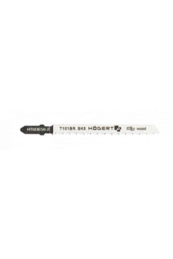 HOEGERT Set 2 pieces wood saw blades, 100 mm, 10 teeth/inch Z-TOOLS HT6D656-2