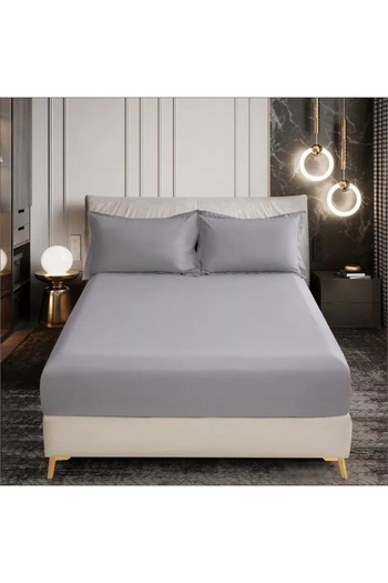 Home Centre DONETELLA Deep Pocket 2-Piece Twin Fitted Sheet Set - 120x200 cm