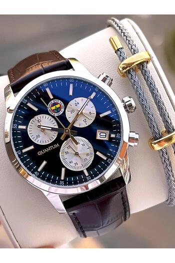 Quantum Fenerbahçe Licensed Italian Design Bracelet Gift 10 Atm Fan Wristwatch Efb1089.352