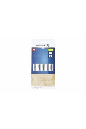 HOEGERT Set 5 pieces saw blades for electric saw, HOGERT 6TPI, 100mm HT6D667