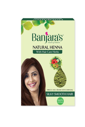 Banjara's Banjaras Natural Heena Powder 100g x 12