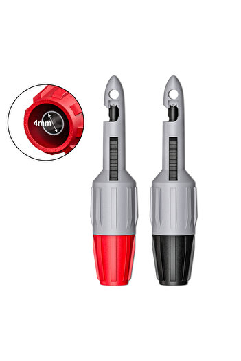 Choice61 4mm Plug 2PCS Cleqee P30039B Automotive Car Repair Test Probe，Insulation Wire Piercing Puncture Prob