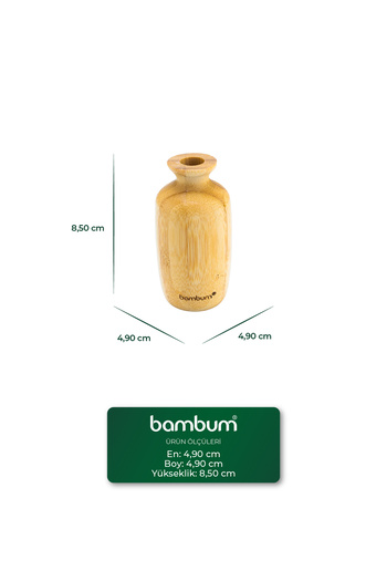 Bambum Tanger Bamboo Vase 8.5*4.9cm