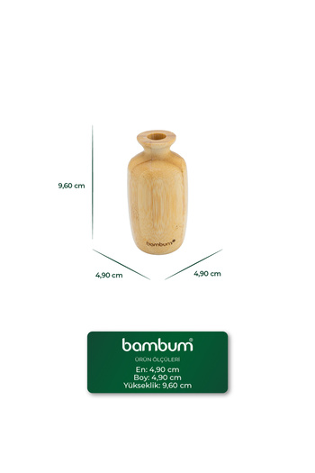 Bambum Lodi Bamboo Vase 9.6*4.9cm