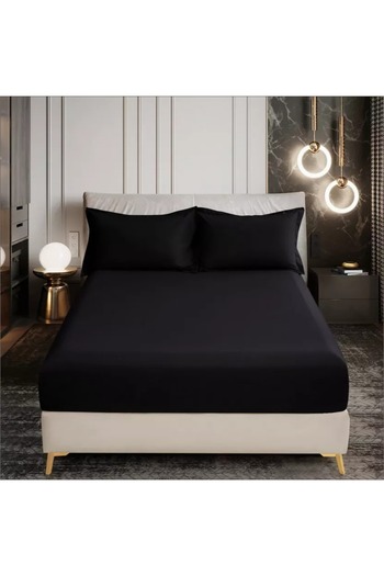 Home Centre DONETELLA Deep Pocket 2-Piece Twin Fitted Sheet Set - 120x200 cm