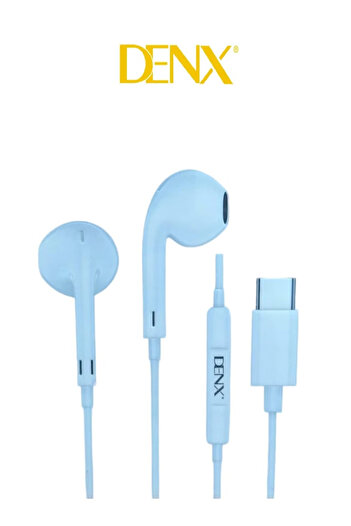Denx Type-C Wired Earphone with Microphone - DX301-B