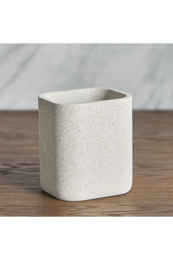 Home Centre Kyoto Cotton Jar with Bamboo Lid