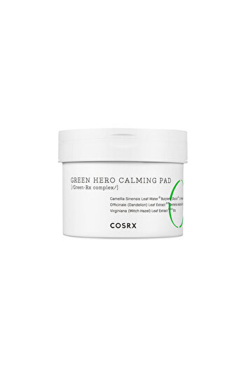 Cosrx One Step Green Hero Calming Pad - 70 pieces