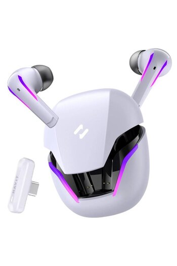 Havit Gaming Wireless Headphones, Bluetooth 5.3, RGB TW 970, White