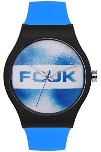 Fcuk French Connection Analog Blue Dial Watch For Men-40 mm - FC176U