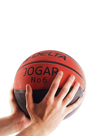 Delta Size 6 Basketball Ball Set - Durable Rubber Surface Basketball No:6 + Multifunctional Pump