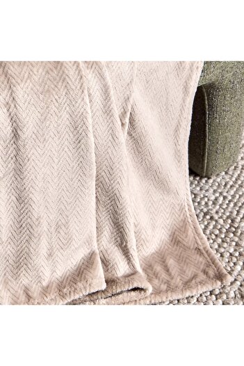 Home Centre Noura Oriana Jacquard Flannel Blanket - 150x200 cm