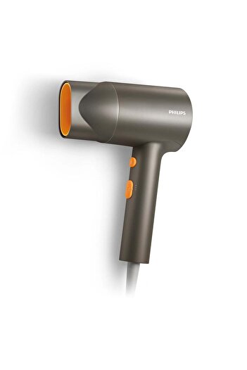 Philips Hair Dryer Series 3000 BHD321/00, 1600W, 2 speeds, 2 temperature settings, Grey/Orange