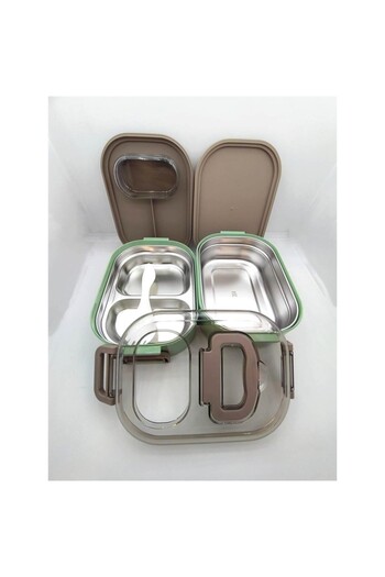 Vagonlife Vagon Life Lunch Box 1000 ml Nutrition Container Green Vgn 7081