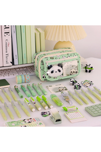 istanbulay 3D Capybara Panda Pencil Case for Kids – Large Size