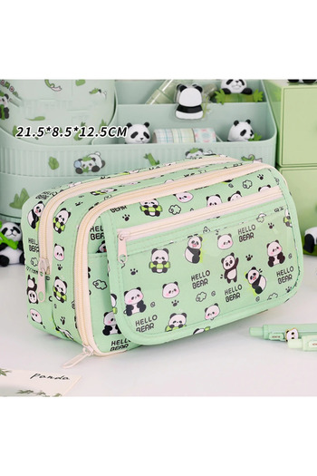 istanbulay 3D Capybara Panda Pencil Case for Kids – Large Size