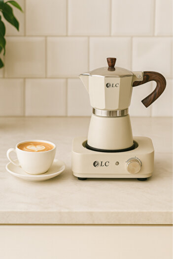 DLC Electric Coffee Maker 500W-300ml-CM 7336-White