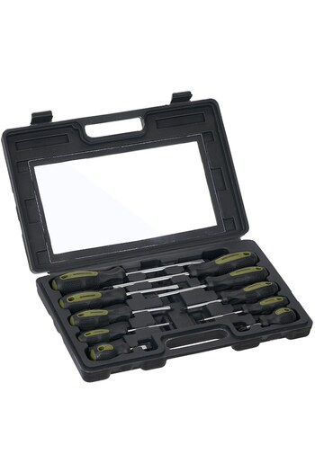Heinner Set 10 screwdrivers PCSS011, chrome-vanadium material
