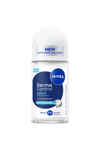 NIVEA Antiperspirant roll-on Derma Control Defend, 50ml