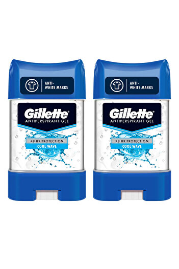 Gillette Pachet promo: 2 x Antiperspirant stick Clear Gel Cool Wave 70 ml
