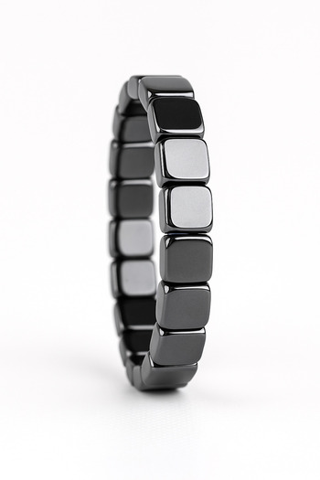 Efulim Hediyelik Natural Stone Hematite Bracelet