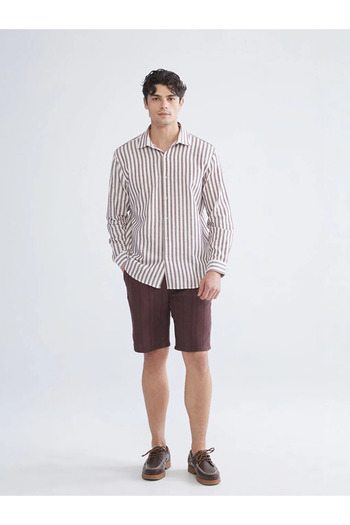 LC Waikiki Regular Fit Long Sleeve Striped Men's Shirt
