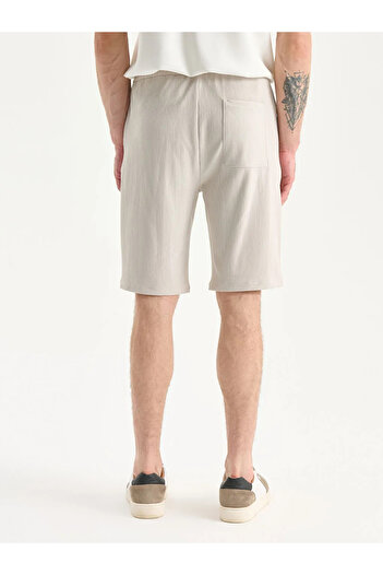 LC Waikiki Standard Mold Linen Look Men's Shorts