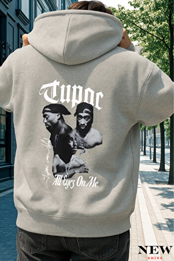 New Shine Φούτερ με στάμπα Tupac