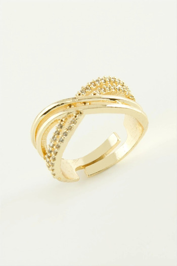 gizmurstore Infinity Zircon Stone Ring