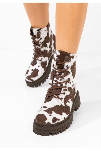 B T Shoes Hnědé dámské workery Rasheeda
