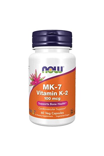Now MK-7 VITAMIN K-2 60 CAPSULES
