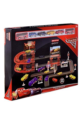 Generic Portable, durable, shock and impact resistant game with a custom city parking design