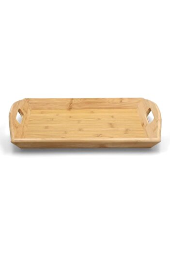 erorex High Quality Rectangular Shaped Bamboo Serving Tray Brown G19 Bx044L