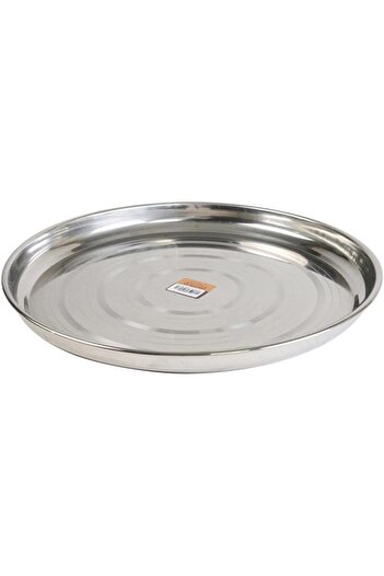erorex Indian Stainless Steel Bowl Trips plates Silver Size 30 cm