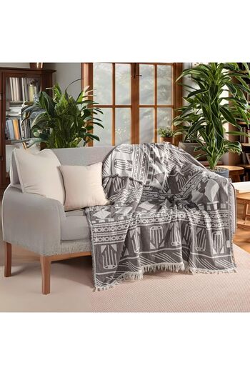 STOREMAX Tknszrshop Textile Luxury 100% Cotton Sofa Throw Tv Blanket, Wide 130X170 cm High Quality