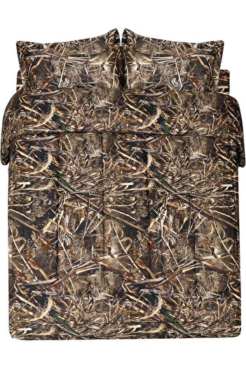 STOREMAX Snshop Max-5 Camouflage Comforter Set, Premium Polyester Cotton Fabric, Camouflage Bedding Set Queen