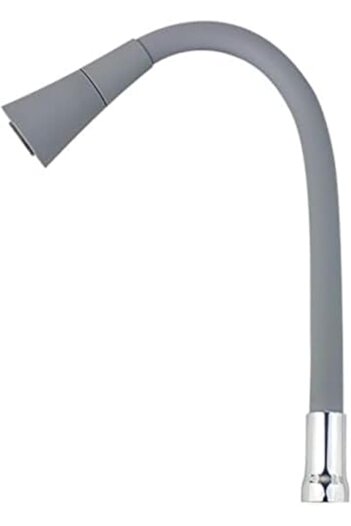 STOREMAX Goldwhirl Flexible Silicone Faucet Head – Bendable and Movable Head, Gray Color Faucet Extension Ap