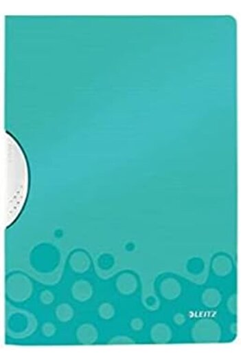 STOREMAX Snshop 41850051 Wow A4 Colorclip Compression File Folder, Metallic Ice Blue 467437