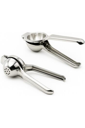 STOREMAX Snshop Stainless Steel Lemon Squeezer – Ergonomic, Handheld Citrus Press – Durable Met