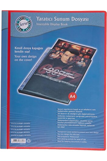 STOREMAX Polysight Sv-6730-Krm Creative Presentation File, Red, 30Lu Trendzap 467437