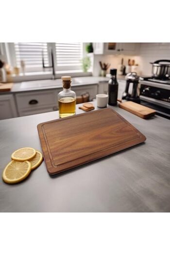 STOREMAX Snshop Acacia Cutting Board Antibacterial Washable Chopping Board Rectangular 35X25Cm |   Anti
