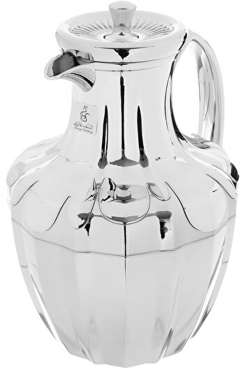 Everest Shaden Thermos, 1 liter, thermal glass inner shell, plastic outer shell - silver