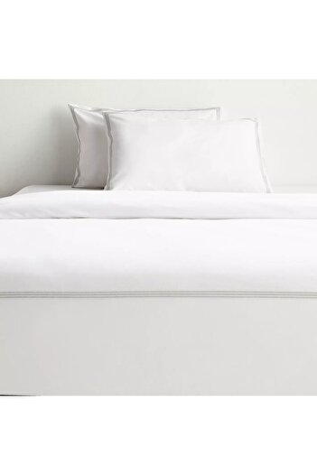Generic Verona Egyptian Cotton Sateen 600 Thread Count 3-Piece Super King Duvet Cover Set - 260x220 cm