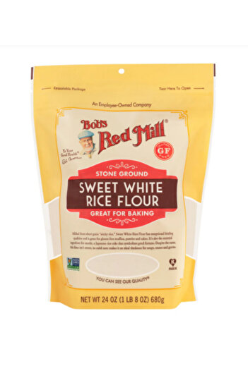 Bob's Red Mill Sweet White Rice Flour, Gluten Free, Non-GMO, 680gm x 4